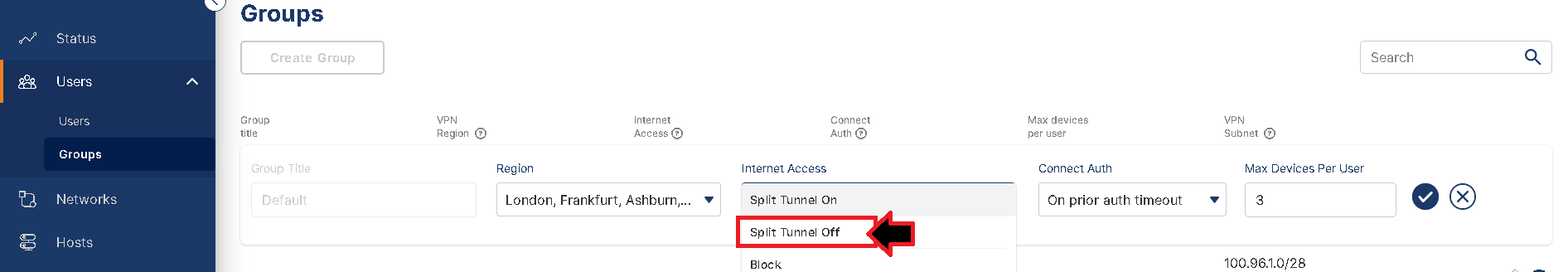 CloudConnexa: Connected WPC User and Host Connector Egress to DigitalOcean  Network Connector Use Cases – OpenVPN Support Center